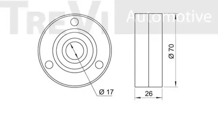 Фото TA1540 Ролик TREVI AUTOMOTIVE {forloop.counter}}