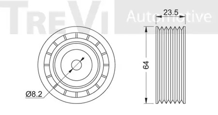 Фото TA1108 Ролик TREVI AUTOMOTIVE {forloop.counter}}