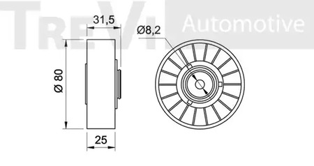 Фото TA1140 Ролик TREVI AUTOMOTIVE {forloop.counter}}