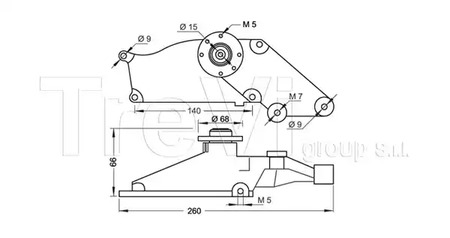 Фото TA1531 Натяжная планка TREVI AUTOMOTIVE {forloop.counter}}