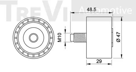 Фото TD1310 Ролик TREVI AUTOMOTIVE {forloop.counter}}