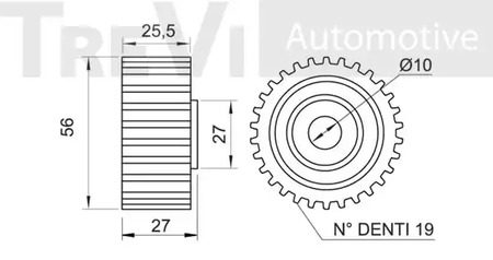 Фото TD1186 Ролик TREVI AUTOMOTIVE {forloop.counter}}