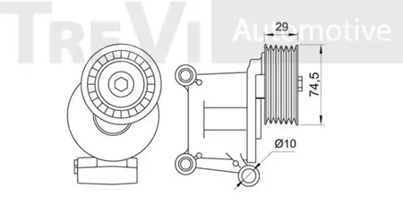 Фото TA1705 Ролик TREVI AUTOMOTIVE {forloop.counter}}