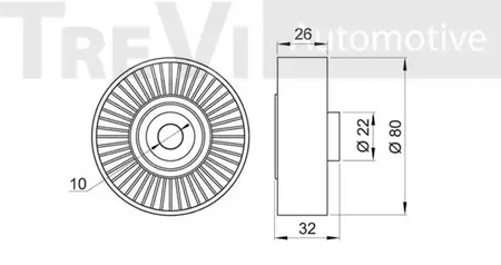 Фото TA1503 Ролик TREVI AUTOMOTIVE {forloop.counter}}