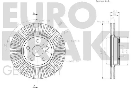 Фото 58152045132 Тормозной диск EUROBRAKE {forloop.counter}}