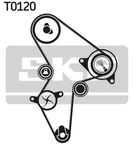 Фото VKMC03120 Комплект водяного насоса / зубчатого ремня SKF {forloop.counter}}