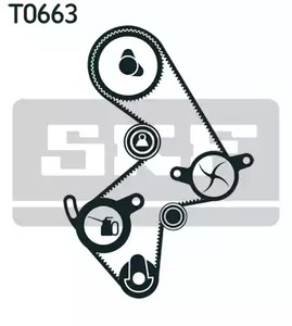 Фото VKMC91003 Комплект водяного насоса / зубчатого ремня SKF {forloop.counter}}