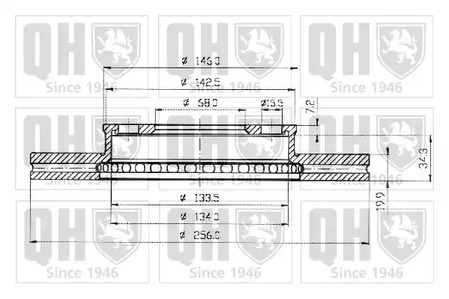 Фото BDC3630 Тормозной диск QUINTON HAZELL {forloop.counter}}