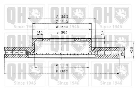 Фото BDC4501 Тормозной диск QUINTON HAZELL {forloop.counter}}