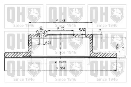 Фото BDC4800 Тормозной диск QUINTON HAZELL {forloop.counter}}