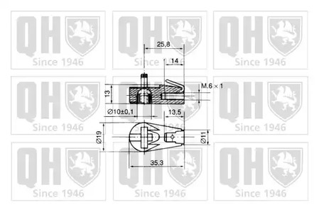 Фото QTS128557 Газовая пружина QUINTON HAZELL {forloop.counter}}