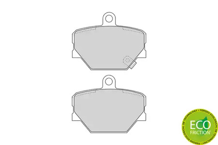 Фото FDB1162 Комплект тормозных колодок FERODO {forloop.counter}}