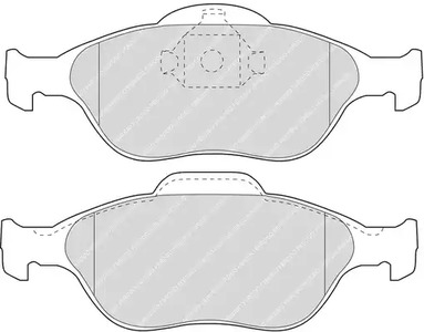 Фото FDB1394W Комплект тормозных колодок FERODO {forloop.counter}}