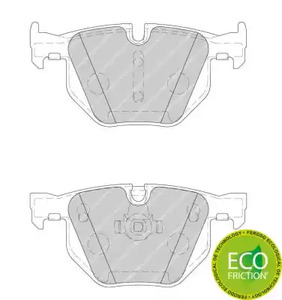 Фото FDB1748 Комплект тормозных колодок FERODO {forloop.counter}}