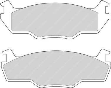 Фото FDB209 Комплект тормозных колодок FERODO {forloop.counter}}
