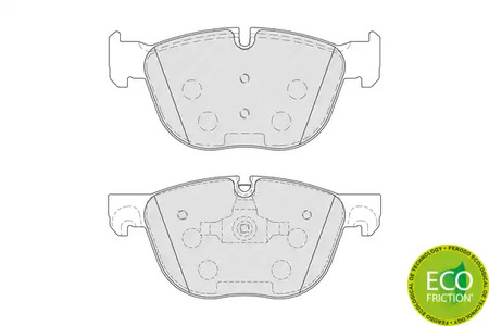 Фото FDB4052 Комплект тормозных колодок Ferodo {forloop.counter}}