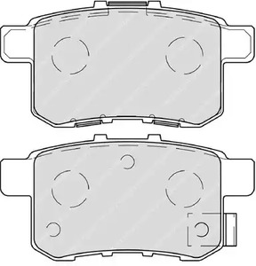 Фото FDB4198 Комплект тормозных колодок FERODO {forloop.counter}}