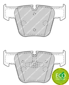 Фото FDB4412 Комплект тормозных колодок FERODO {forloop.counter}}