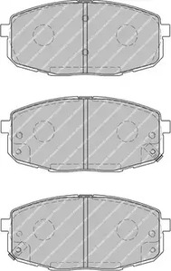 Фото FSL1869 Комплект тормозных колодок FERODO {forloop.counter}}