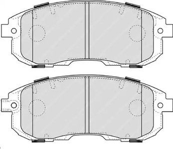 Фото FSL4112 Комплект тормозных колодок FERODO {forloop.counter}}