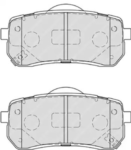 Фото FSL4114 Комплект тормозных колодок FERODO {forloop.counter}}
