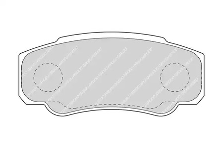 Фото FVR1480 Комплект тормозных колодок Ferodo {forloop.counter}}