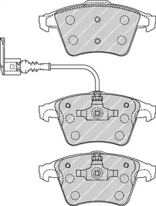 Фото FVR1643 Комплект тормозных колодок FERODO {forloop.counter}}