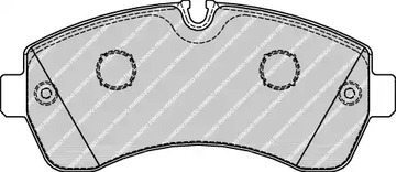 Фото FVR1777 Комплект тормозных колодок FERODO {forloop.counter}}