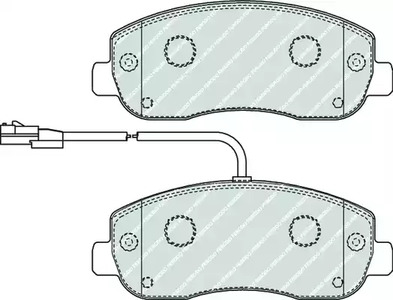 Фото FVR4347 Комплект тормозных колодок FERODO {forloop.counter}}