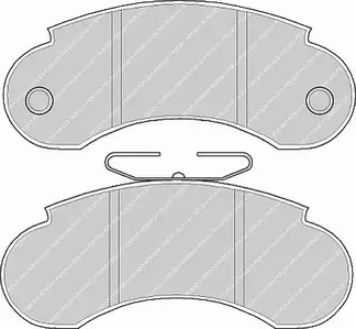 Фото FVR752 Комплект тормозных колодок FERODO {forloop.counter}}