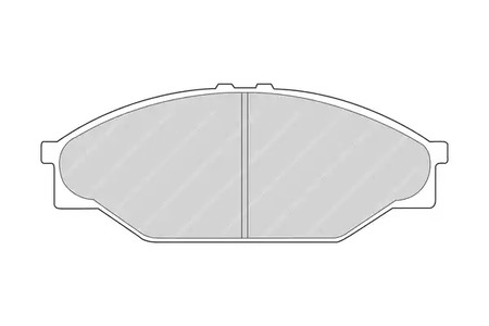 Фото FVR949 Комплект тормозных колодок FERODO {forloop.counter}}