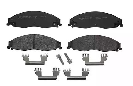 Фото P09011 Комплект тормозных колодок BREMBO {forloop.counter}}