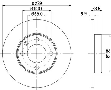 Фото MDK0178 Комплект тормозов MINTEX {forloop.counter}}