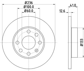 Фото MDK0019 Комплект тормозов MINTEX {forloop.counter}}