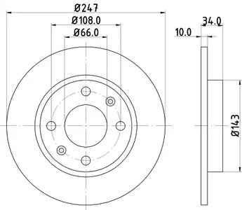 Фото MDK0010 Комплект тормозов Mintex {forloop.counter}}