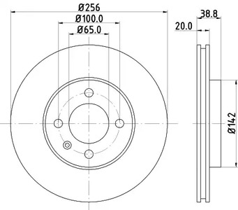 Фото MDK0116 Комплект тормозов MINTEX {forloop.counter}}