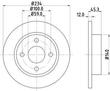 Фото MDK0105 Комплект тормозов MINTEX {forloop.counter}}