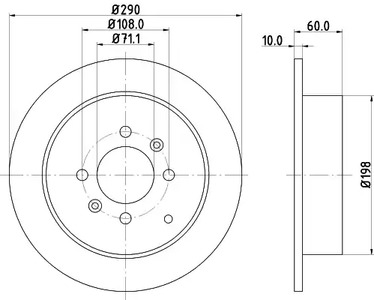 Фото MDK0173 Комплект тормозов MINTEX {forloop.counter}}