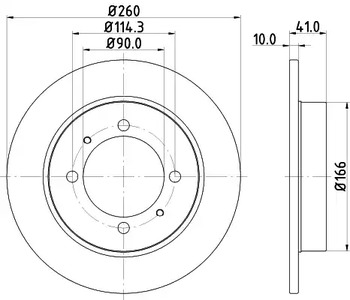 Фото MDK0120 Комплект тормозов MINTEX {forloop.counter}}