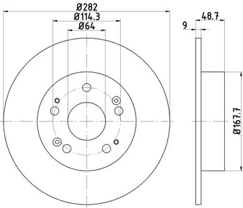 Фото MDK0259 Комплект тормозов MINTEX {forloop.counter}}