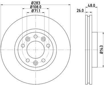 Фото MDK0264 Комплект тормозов MINTEX {forloop.counter}}