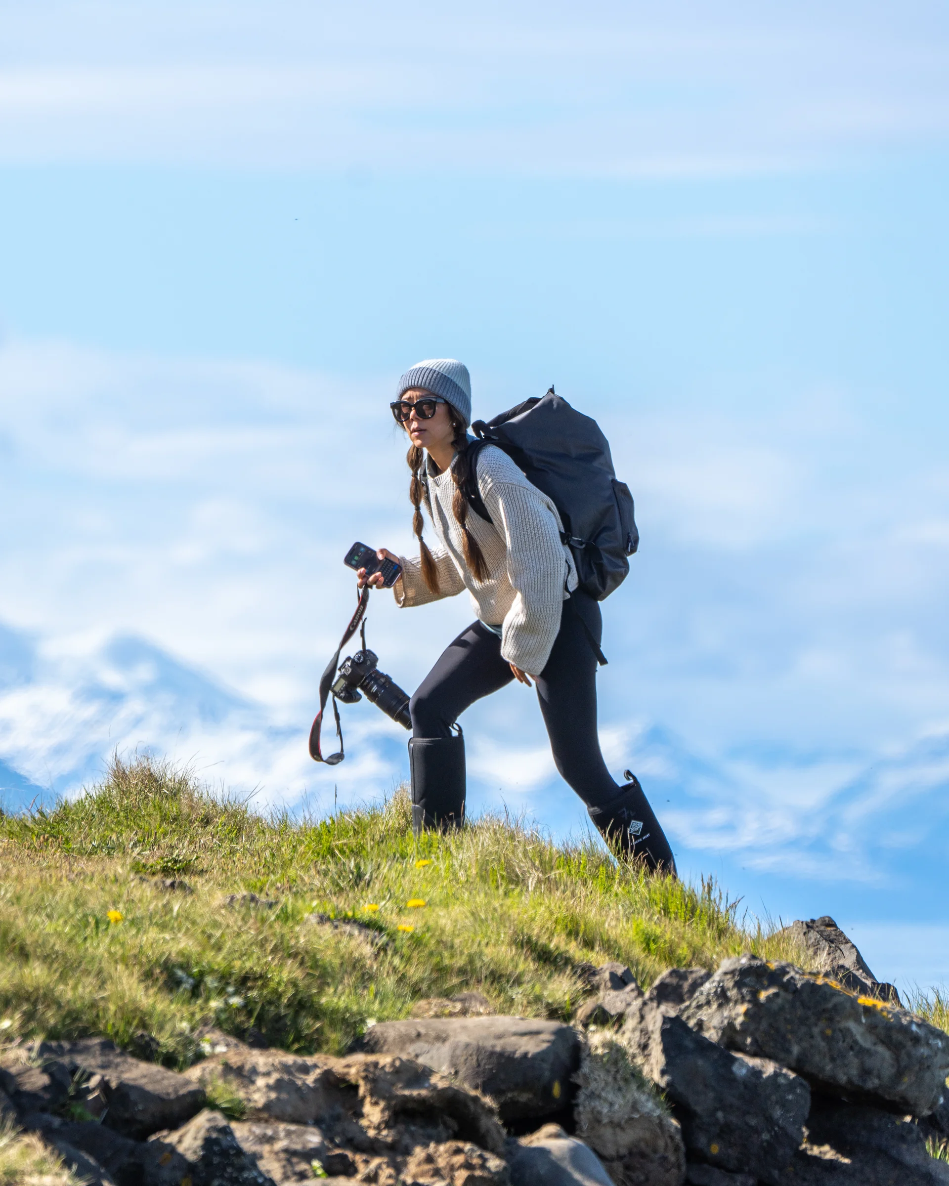 Dramatic Chukotka landscapes and flowering carpets of Arctic tundra on walks and treks