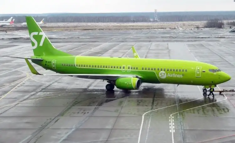 Как быстро заказать бизнес-джет? Самолет S7 Airlines. Фото.