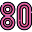 Логотип Дискотека 80-х