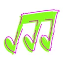 Логотип Мелодия детства