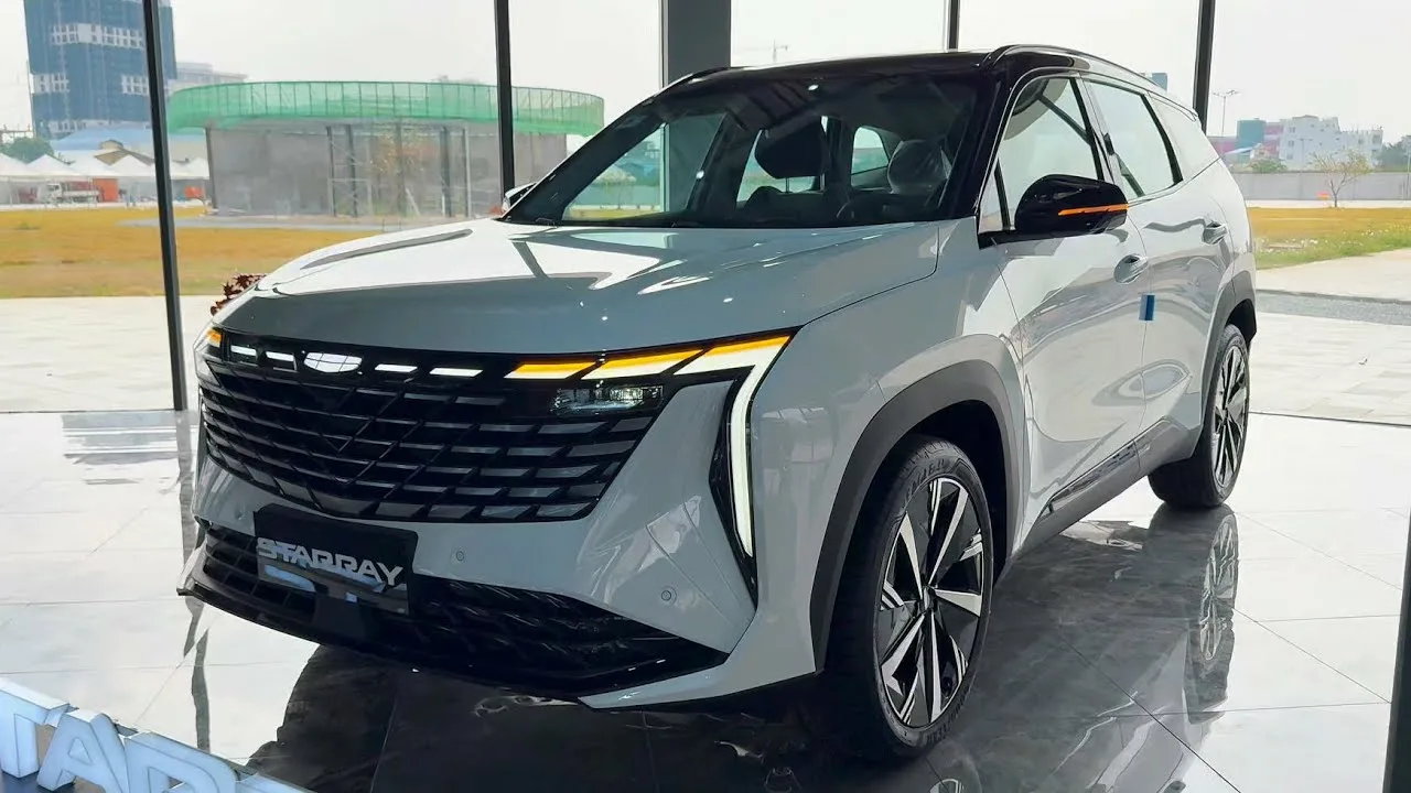 Geely Starray, вид сзади