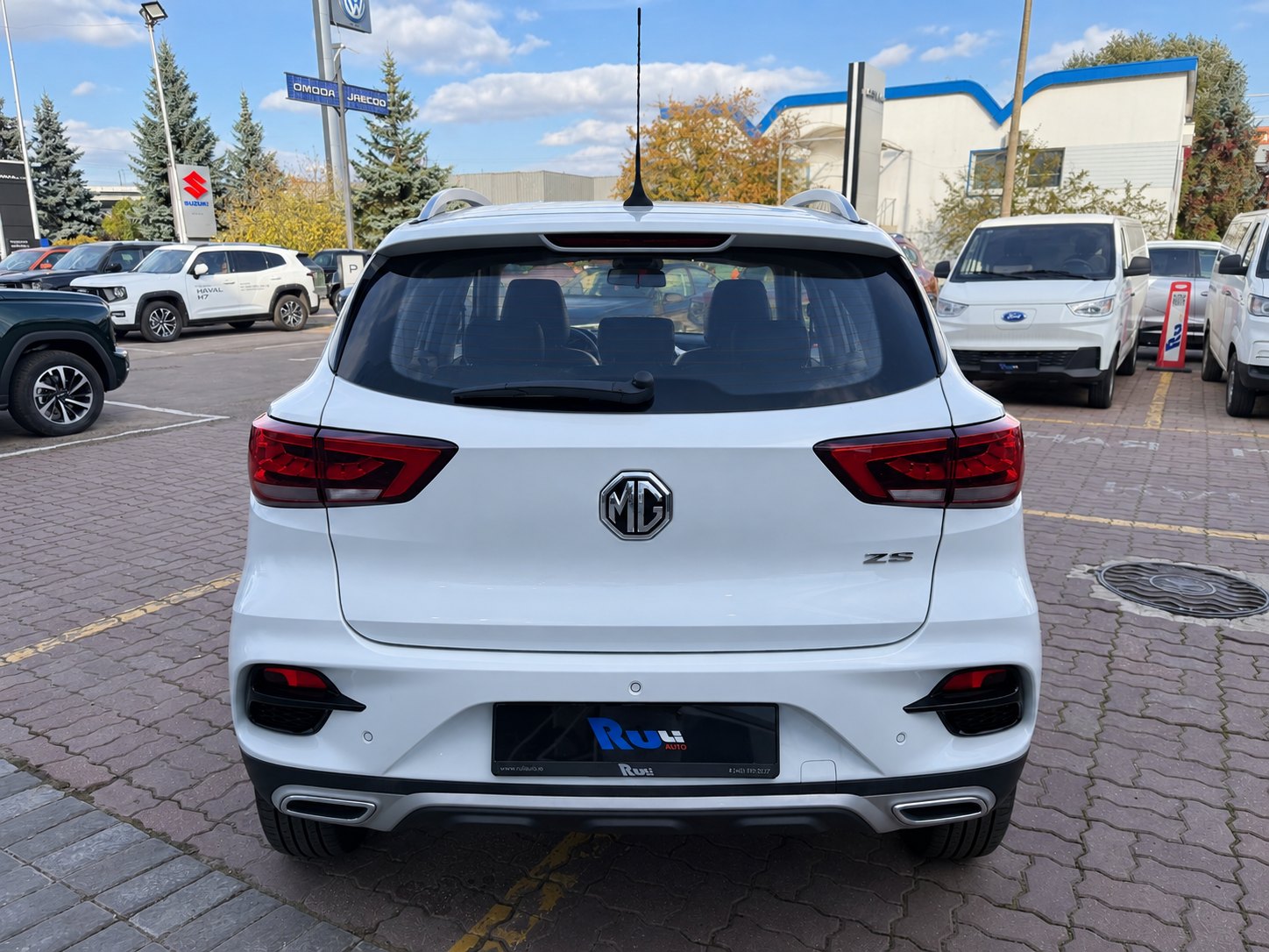 MG ZS — передняя часть кузова