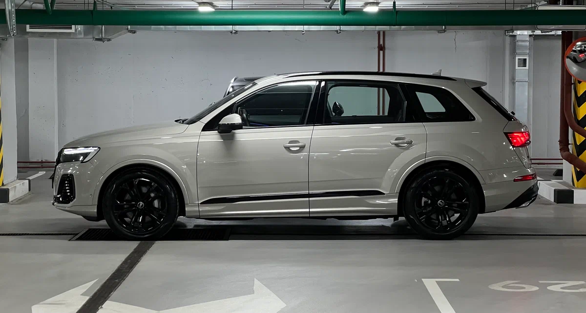 Audi Q7 на бездорожье — полный привод quattro и воздушная подвеска