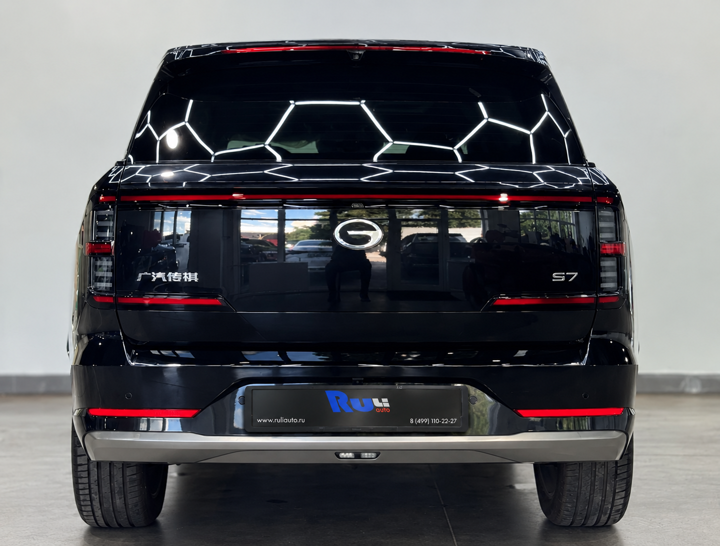 Салон GAC Trumpchi S7 в комплектации ULTRA LiDAR — топовое оснащение линейки