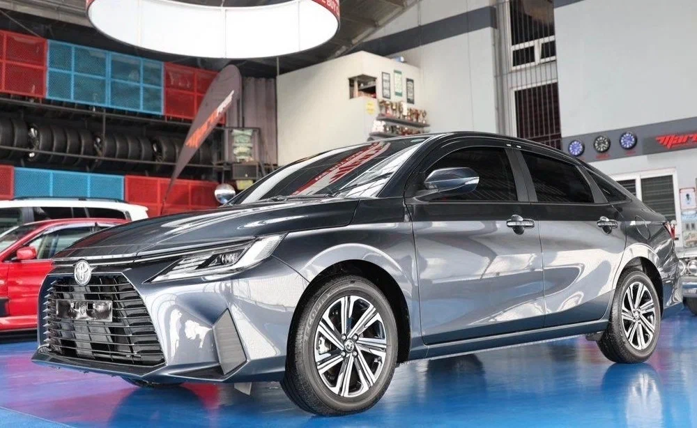 Toyota Vios — салон, передняя панель